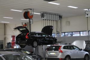 Werkplaatsinrichting of Garage inrichting van T&E Techniek.